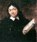 Jean Baptiste Weenix Portret van Rene Descartes oil painting